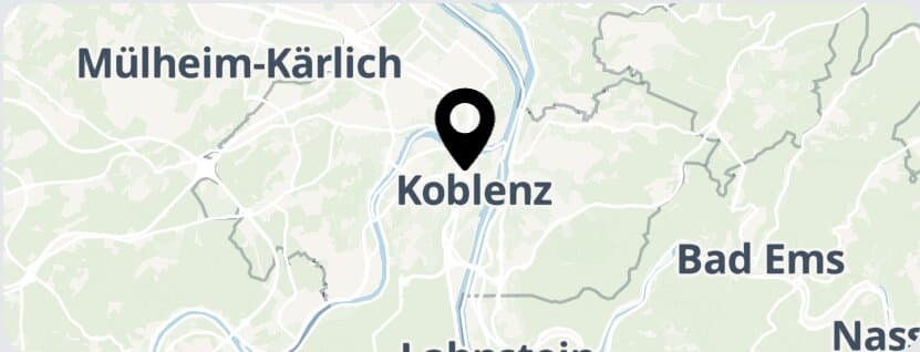 Map: location of SK-Gebäudedienste in Koblenz